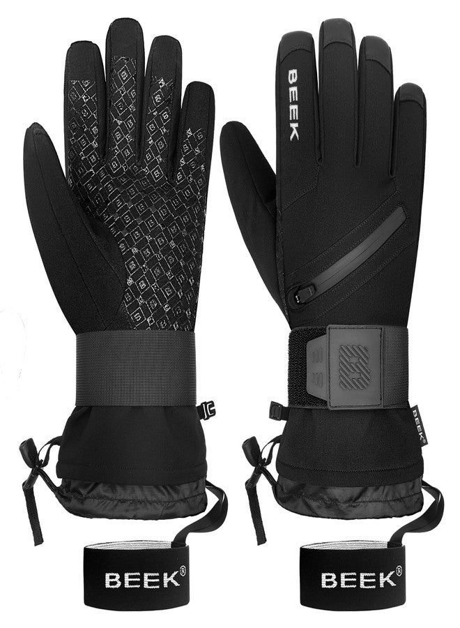 BEEK Waterproof Ski Gloves for Men and Women (Large) - Image 1